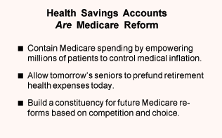 Health Accounts Are Medicare Reform